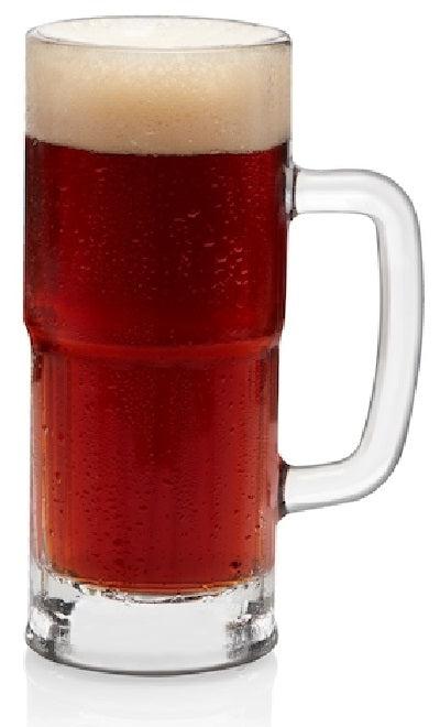 Libbey 5360 Tall Glass Beer Mug 22 oz. - Clear - 12/Case