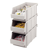 Cambro 5412CBP480 Versa Organizer Bin 12" x 5" - Speckled Gray