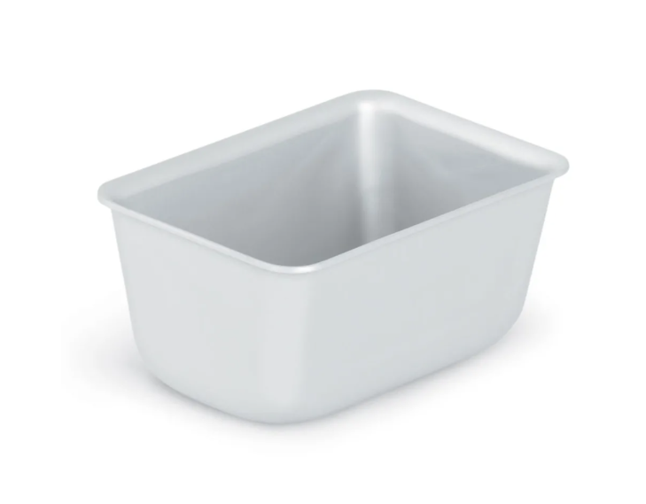 Vollrath 5431 1 lb Loaf Pan - 3 3/8x5x2 1/2" Aluminum - 12ea/Case