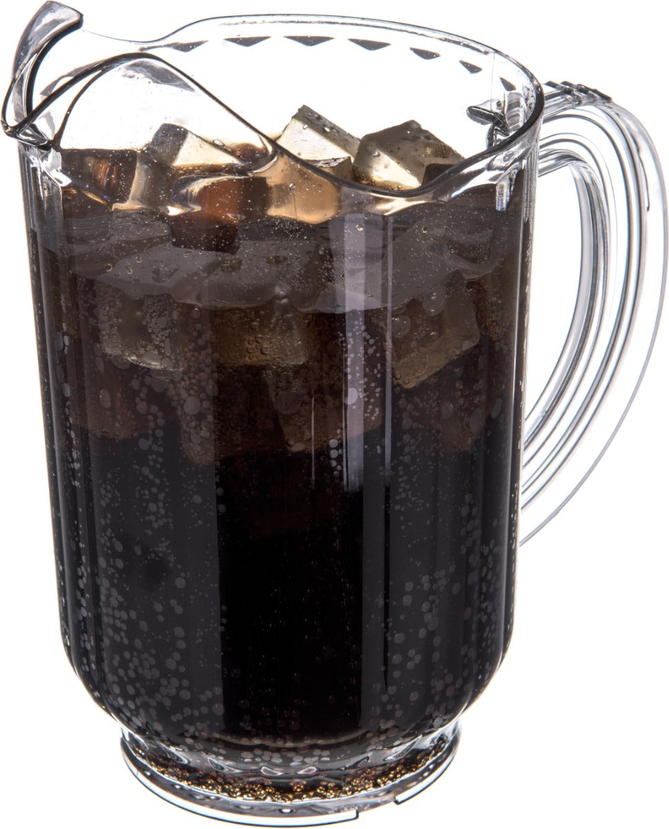 Carlisle 554007 VersaPour Pitcher 60 oz. - Clear