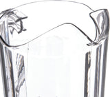 Carlisle 554007 VersaPour Pitcher 60 oz. - Clear