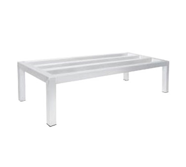 Advance Tabco DUN-2036-8-X Special Value Aluminum Stationary Dunnage Rack 36" x 20" x 8"H - 1500 lb./capacity