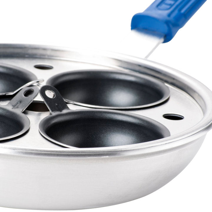 Vollrath 56507 - Wear-Ever 4 Cup Aluminum Egg Poacher Set 8"
