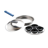 Vollrath 56507 - Wear-Ever 4 Cup Aluminum Egg Poacher Set 8"