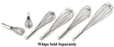 Browne 571110 Stainless Steel Deluxe French Whip / Whisk with Epoxy Filled Handle 10"