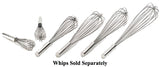 Browne 571122 Stainless Steel Deluxe French Whip / Whisk with Epoxy Filled Handle 22"