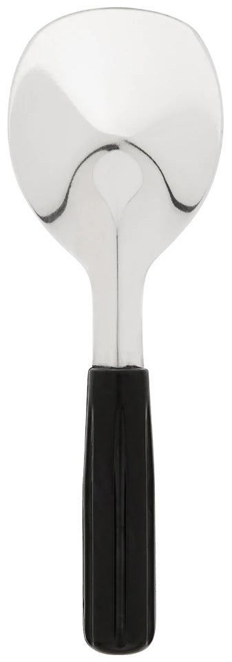 Browne 571465 One-Piece Stainless Steel Ice Cream Spade with Black Plastic Handle 9-3/4"