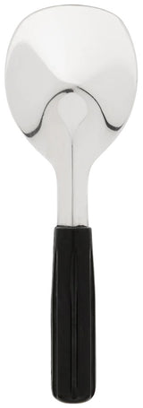 Browne 571465 One-Piece Stainless Steel Ice Cream Spade with Black Plastic Handle 9-3/4"