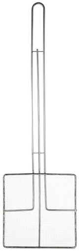 Browne 571924 Nickel-Plated Fine Mesh Square Skimmer with 6-1/2" x 6-1/2" Blade and 11-4/5" Loop Handle