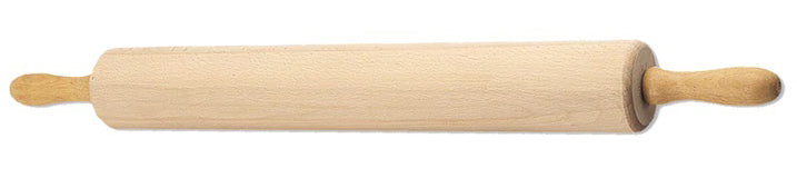 Browne 575213 Hardwood Rolling Pin with 13"L x 2-3/4" Dia. Revolving Barrel & 3-1/2"L Handles