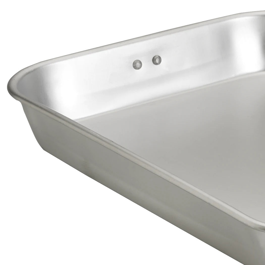 Browne 5811015 Thermalloy Aluminum Bake & Roast Pan with Handles 17"L x 11"W x 2"H