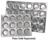 Browne 5811624 Muffin / Cup Cake Pan 20-5/8" x 14-1/8" x 1-1/4" - Holds 24 Cups