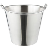 Vollrath 58130 - Dairy/Utility Pail - Tapered Stainless Steel 12 Qt