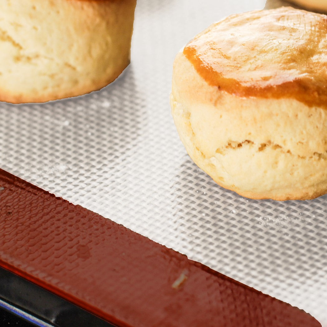 Browne 58132642 Half Size Rectangular Double-Sided Silicone Non-Stick Baking Mat 16-1/2" x 11-5/8"