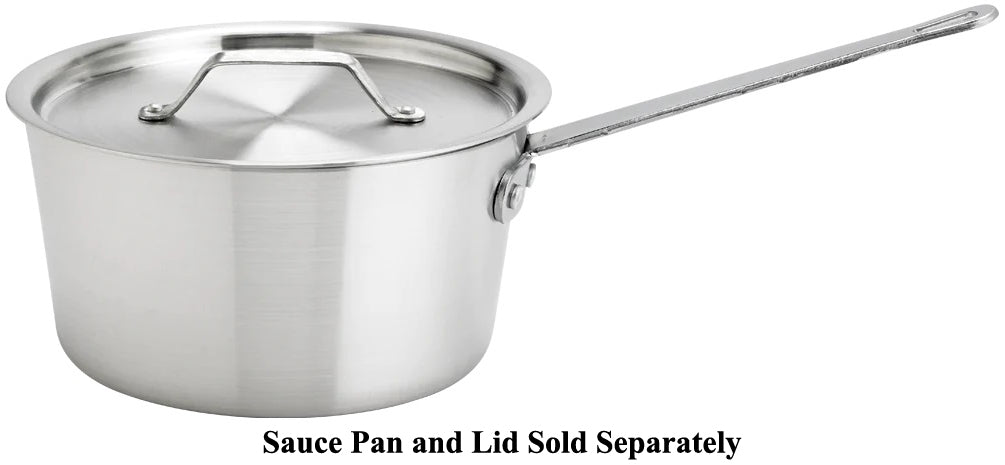Browne 5813903 Thermalloy Aluminum Tapered Side Sauce Pan 3-3/4  qt.