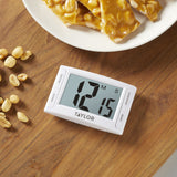 Taylor 5896 White 100 Minute Jumbo Readout Digital Timer - 6/Case