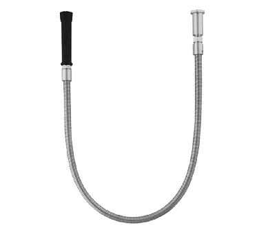 T&S Brass 5HSE68 Hose, Flexible Stainless Steel, w Handle, 68 in