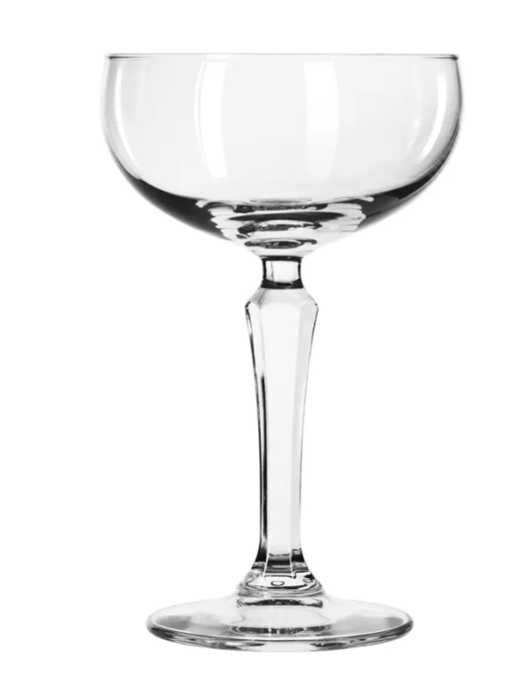 Libbey 601602 8 1/4 oz Speakeasy Cocktail Glass - Safedge Rim, Coupe
