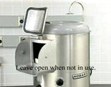 Hobart 6115-2 Portable Vegetable / Potato Peeler 15-20 lb/1-3 min. - 230v/60/1, 1/3 HP