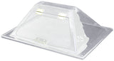 Winco 64020 Benchmark Hot Dog Roller Grill Sneeze Guard - for 20-Dog Hot Dog Grill