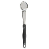 Vollrath 6412120 Jacob's Pride Color-Coded One-Piece Heavy-Duty Stainless Steel Solid Oval Spoodle Food Portioner with Black Nylon Handle 1 oz.