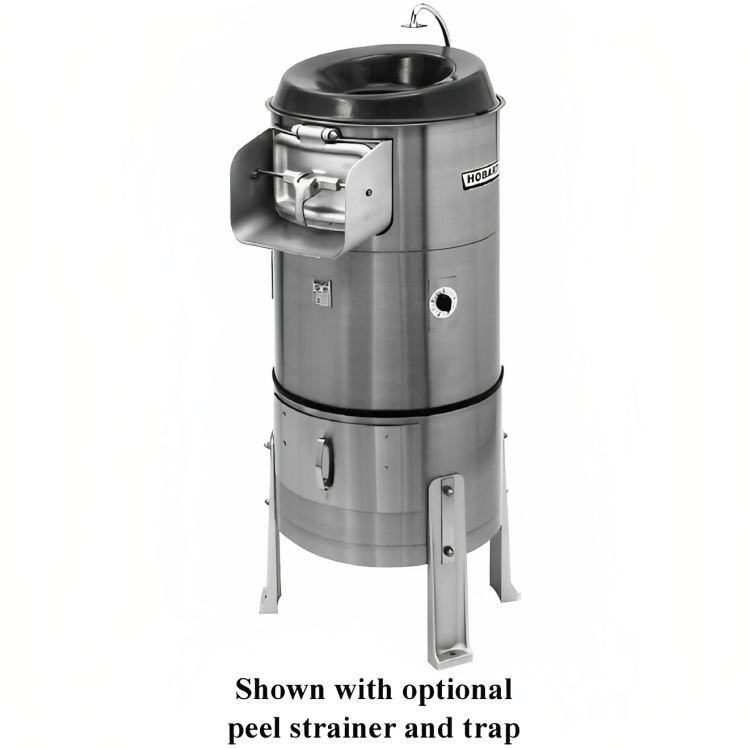 Hobart 6430-1 Vegetable / Potato Peeler 30-33 lb./1-3 min. - 115v/60/1, 3/4 HP