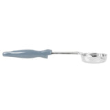 Vollrath 6432445 Jacob's Pride Color-Coded One-Piece Heavy-Duty Stainless Steel Perforated Round Spoodle Food Portioner with Gray Nylon Handle 4 oz.