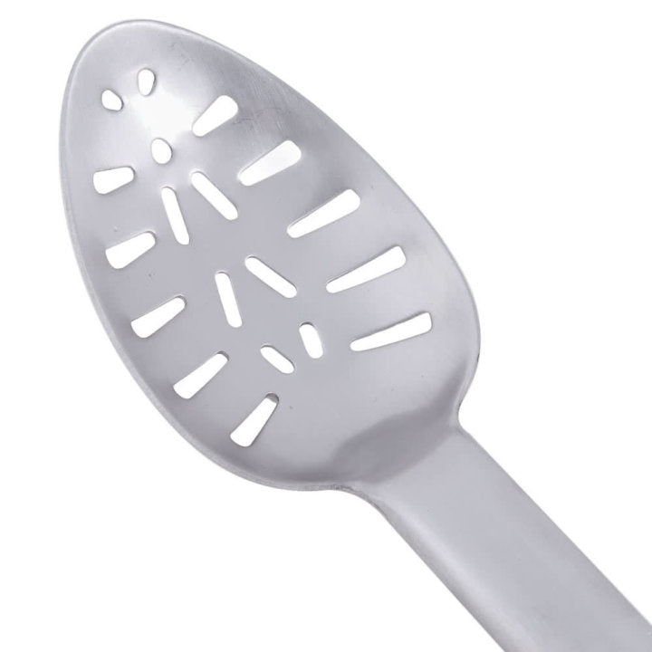 Vollrath 64408 Jacob's Pride One-Piece Heavy Duty Stainless Steel Slotted Basting Spoon 15-1/2"