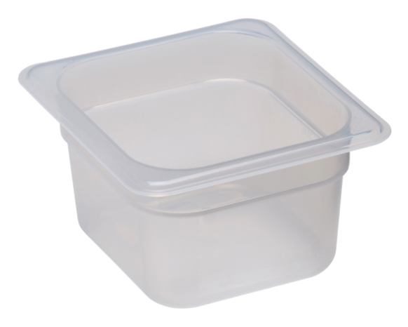 Cambro 64PP190 4"D Sixth Size Food Pan - 6/Case