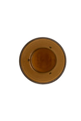 GET 6608-1-A SAN Plastic Stackable Pebbled Textured Tumbler 8 oz. - Amber - 24/Case