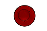GET 6608-1-R SAN Plastic Stackable Pebbled Textured Tumbler 8 oz. - Red - 24/Case