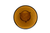 GET 6620-1-A SAN Plastic Stackable Pebbled Textured Tumbler 20 oz. - Amber - 24/Case