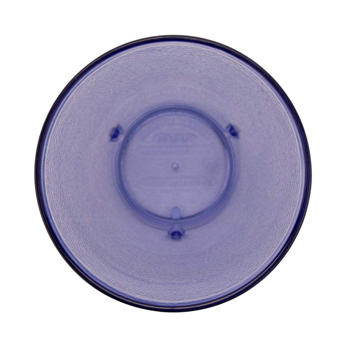 GET 6624-1-BL SAN Plastic Stackable Pebbled Textured Tumbler 24 oz. - Blue - 24/Box