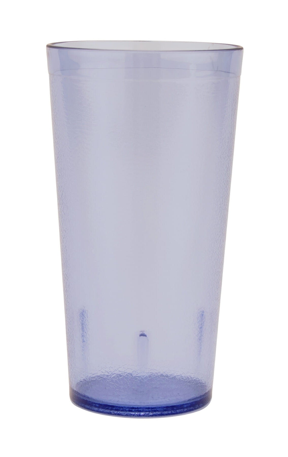 GET 6632-1-BL SAN Plastic Stackable Pebbled Textured Tumbler 32 oz. - Blue - 48/Case