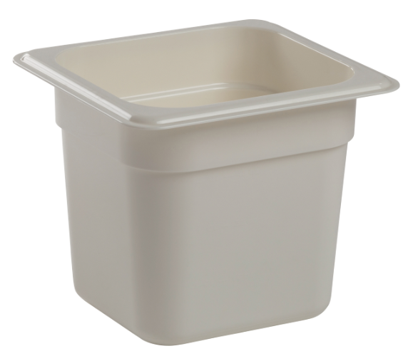 Cambro 66CW148 6"D Sixth Size Food Pan - 6/Case