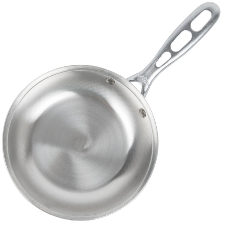 Vollrath 671107 Wear-Ever Fry Pan with Natural Finish and TriVent Plated Handle 7"