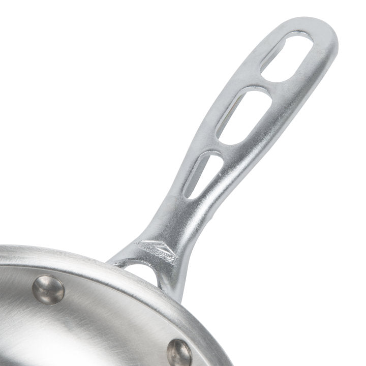 Vollrath 671107 Wear-Ever Fry Pan with Natural Finish and TriVent Plated Handle 7"