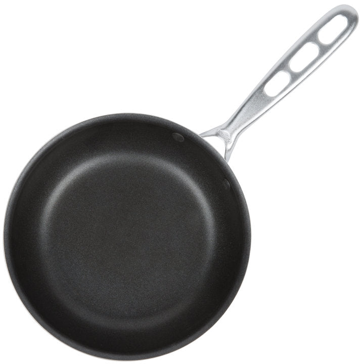Vollrath 67608 - Wear-Ever Fry Pans with SteelCoat x3 Interior and TriVent Silicone Handle 8" - Non-Stick Finish
