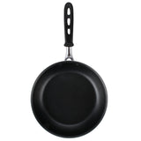 Vollrath 67610 Wear-Ever Fry Pans with SteelCoat x3 Interior and TriVent Silicone Handle 10" - Non-Stick Finish