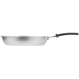 Vollrath 67612 Wear-Ever Fry Pans with SteelCoat x3 Interior and TriVent Silicone Handle 12" - Non-Stick Finish