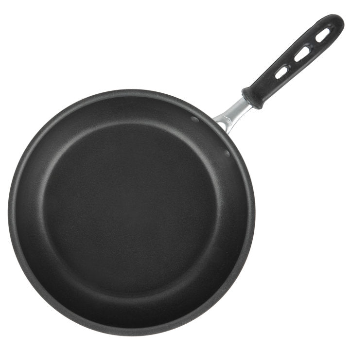 Vollrath 67612 Wear-Ever Fry Pans with SteelCoat x3 Interior and TriVent Silicone Handle 12" - Non-Stick Finish