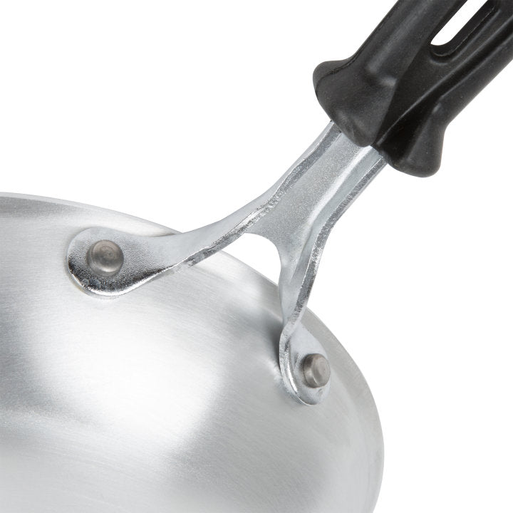 Vollrath 67908 Wear-Ever Fry Pan with Natural Finish and TriVent Silicone Handle 8"