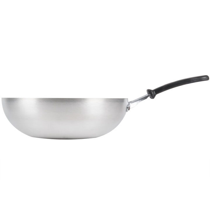 Vollrath 682311 SteelCoat x3 Non-stick Aluminum Stir Fry Pan with TriVent Silicone Handle 11"