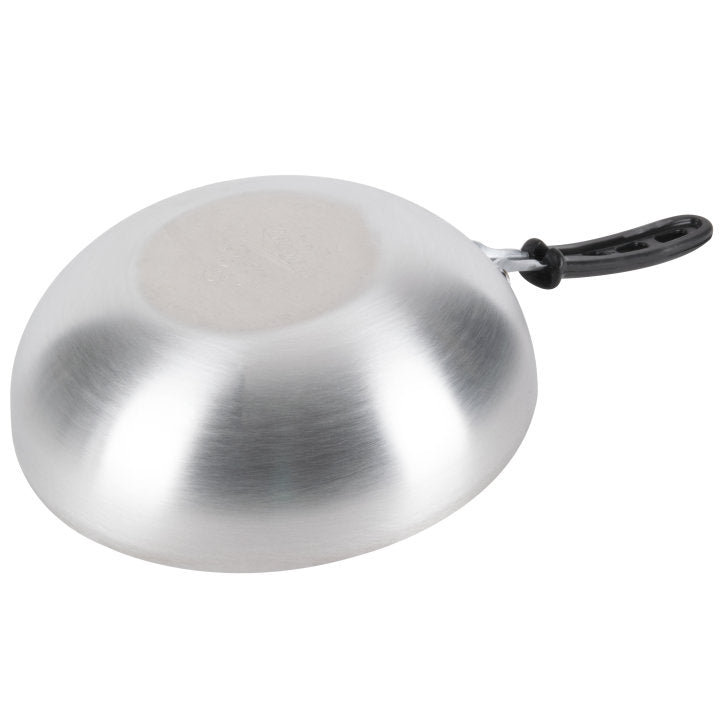 Vollrath 682311 SteelCoat x3 Non-stick Aluminum Stir Fry Pan with TriVent Silicone Handle 11"