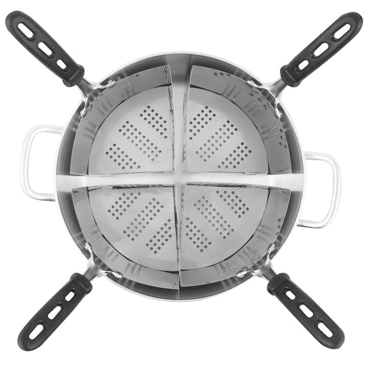 Vollrath 682114 Wear-Ever Pasta and Vegetable Cooker Set 18-1/2 qt.