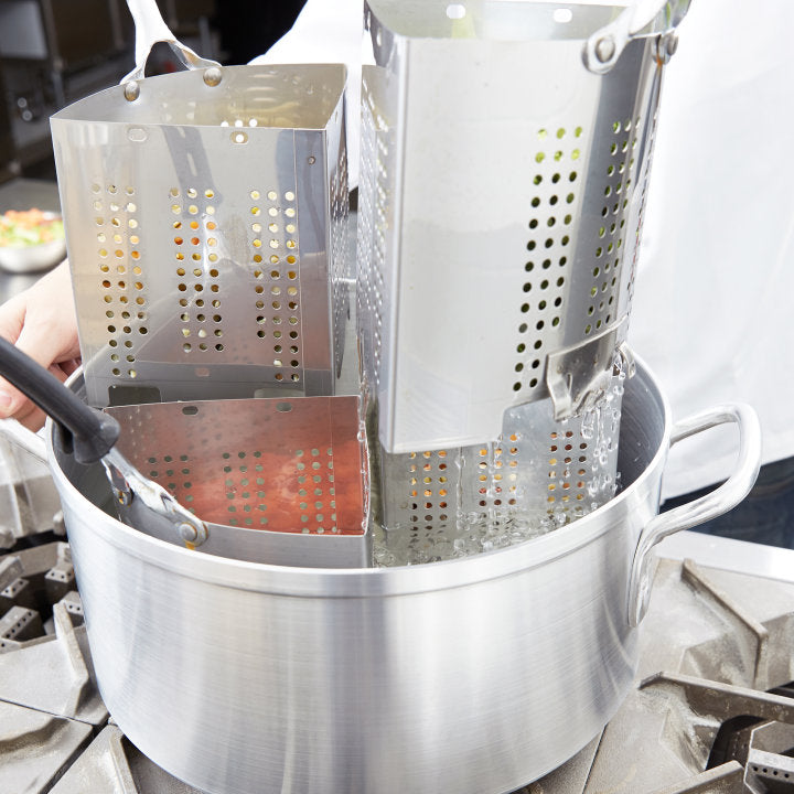 Vollrath 682114 Wear-Ever Pasta and Vegetable Cooker Set 18-1/2 qt.