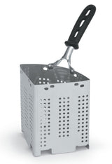 Vollrath 682114B Wear-Ever Stainless Steel Pasta and Vegetable Perforated Wedge Inset 3 qt.