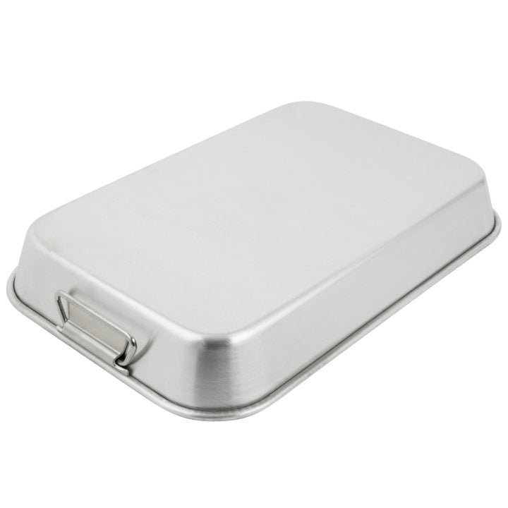 Vollrath 68257 Wear-Ever Aluminum Bake & Roast Pan with Handles 17-5/8" x 11-3/4" - 7.5 qt.