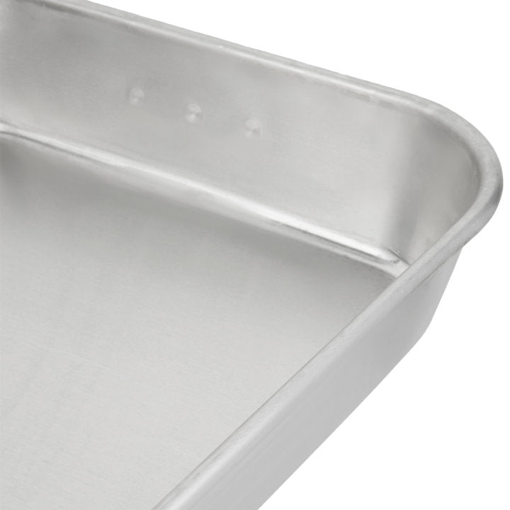 Vollrath 68257 Wear-Ever Aluminum Bake & Roast Pan with Handles 17-5/8" x 11-3/4" - 7.5 qt.