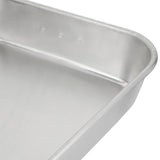 Vollrath 68257 Wear-Ever Aluminum Bake & Roast Pan with Handles 17-5/8" x 11-3/4" - 7.5 qt.